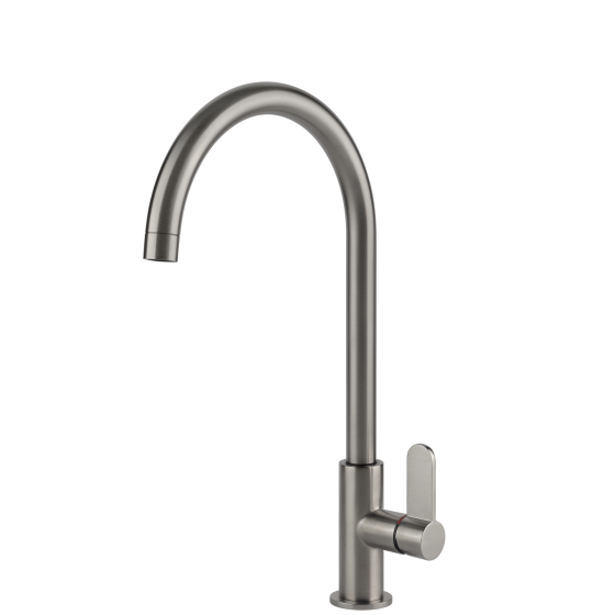 Gessi Acciaio Goose Neck Swivel Mixer