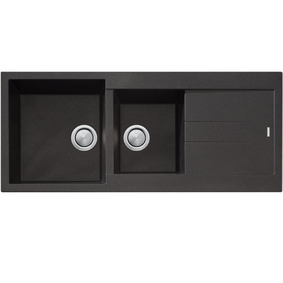 Santorini 1 & 3/4 Bowl Topmount Sink With Drainer